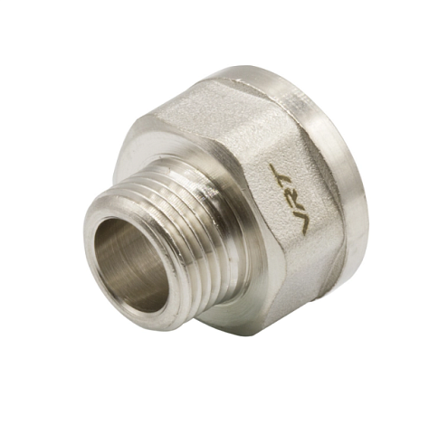 Переходник 3/4''х1/2'' ВН никель VRT : фотография 1