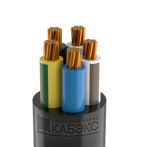 Кабель ВВГнг(А)-LS 5х35 МК (N PE) 0.66кВ Кабэкс ТХМ00131648: фотография 1