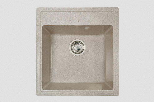 Мойка GRANICOM NOVELL Атланта 460х500 мм марокко без сифона: фотография 1
