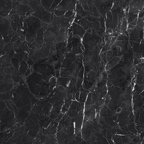 Керамогранит 600х600 Black marble матовый: фотография 1