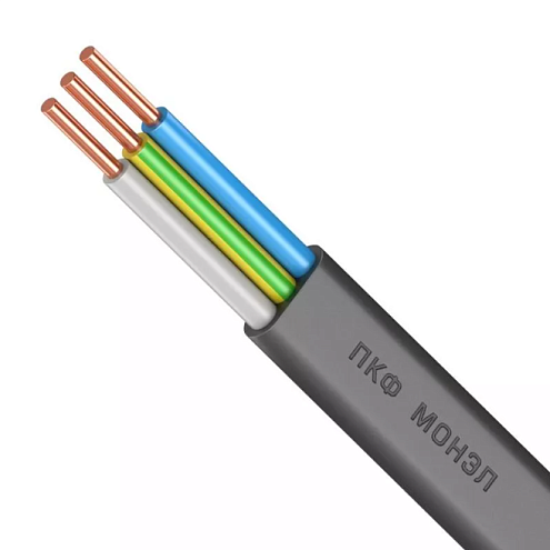 Кабель ВВГ-Пнг(А)-LS 3х2,5 ОК (N PE) 0.66кВ Монэл УТ000028324: фотография 1
