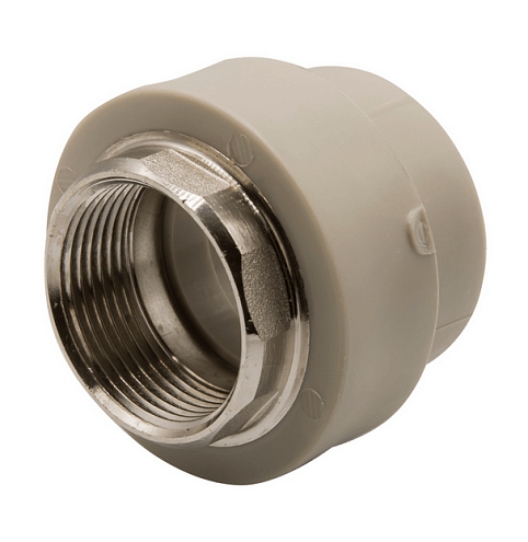 Муфта комбинированная внутренняя резьба 40х1 1/4&quot; под ключ EVER plast : фотография 1