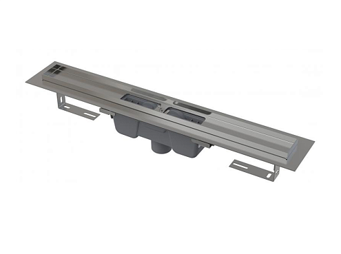 Водоотводящий желоб Alcaplast APZ1 вертикальный сток, 650 мм APZ1001S-650: фотография 1