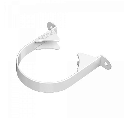 Хомут трубы Технониколь Оптима 120/80, белый: фотография 1