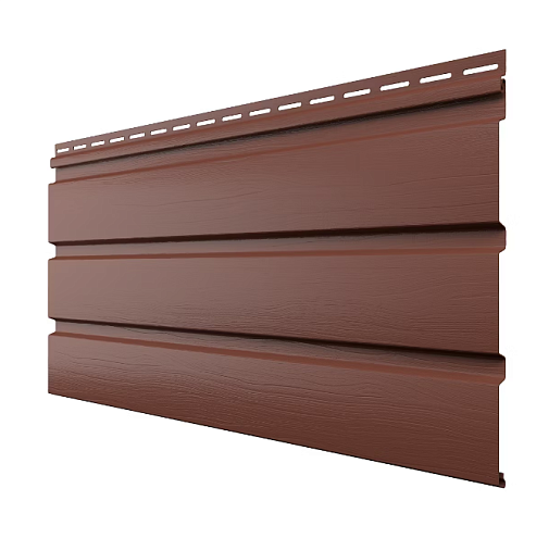 Софит Технониколь без перфорации, Каштан 3м: фотография 1