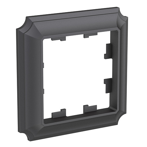 Рамка 1-местная AtlasDesign Antique базальт SE ATN101401: фотография 1