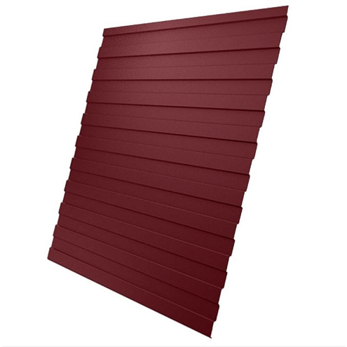 Профнастил С8 красное вино (3005)  1200х2000  0,45мм: фотография 1