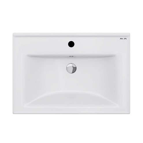 Раковина мебельная 65 AM.PM X-Joy M85AWCC0652WG белая встраиваемая: фотография 1