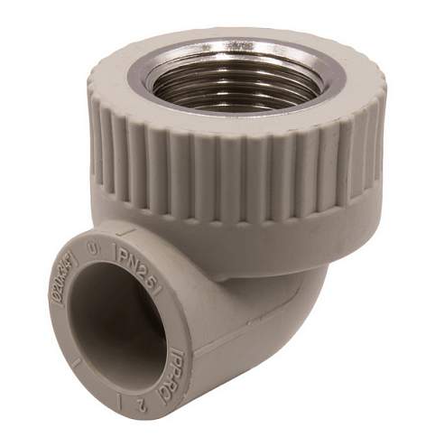 Уголок комбинированный внутренняя резьба 20х3/4'' EVER plast   : фотография 1