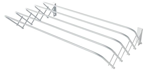 Сушилка для белья "Лиана" 0,8м настенная, раздвижная: фотография 1