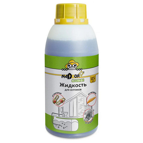 Жидкий концентрат для септиков 0,5л, Nadzor: фотография 1