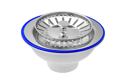 Выпуск 3 1/2&quot; (112 мм) с нержавеющей сеткой E150P Unicorn: фотография 1