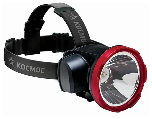 Фонарь светодиодный аккум. налобный H5W 2 режима 5Вт LED 2А.ч зарядка от USB КОСМОС KOCAccuH5WLED: фотография 1