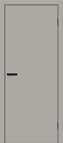 Дверь эмаль Браво 0.Премиум Grey 2000х800: фотография 1