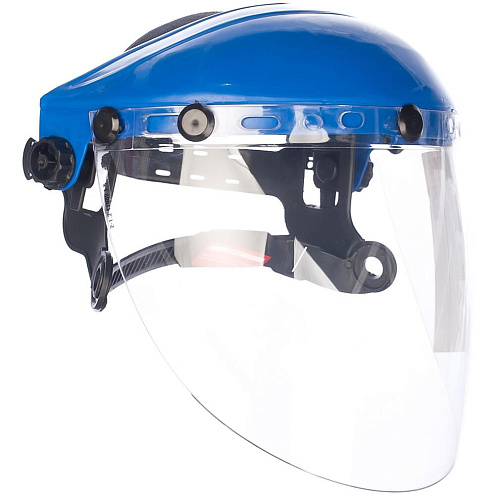 Щиток защитный лицевой, экран 200х400мм, поликарбонат толщиной 2мм, Сибин: фотография 1