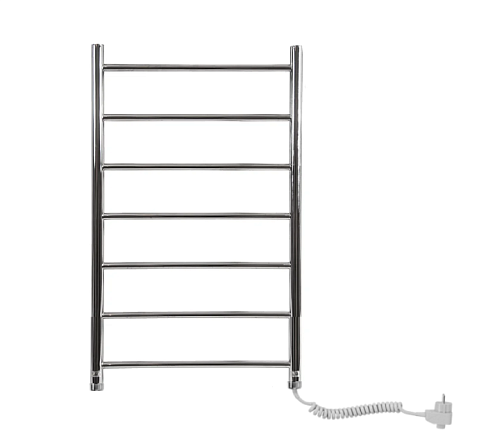 Полотенцесушитель Temark Классика (К) Электро 400х700 D25/16мм, подключение направо, прямые: фотография 1