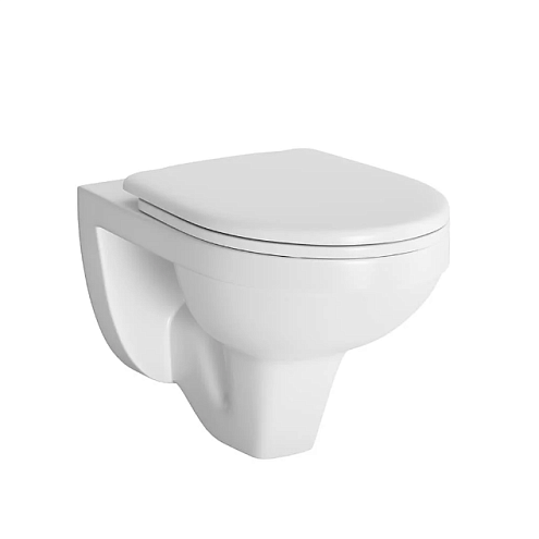 Унитаз BERGES подвесной GAMMA 52 см, сиденье дюропласт Gamma SO, микролифт: фотография 1