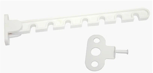 Ограничитель открывания окна (гребенка) L-165мм: фотография 1