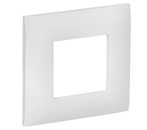 Рамка 1-местная SKANDY SK-F01W арктический белый IEK SK-M12-K01: фотография 1