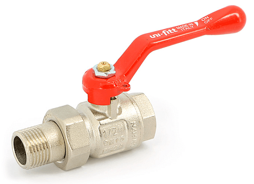 Кран шаровой американка 1 1/4&quot; рычаг ВН Uni-fitt : фотография 1