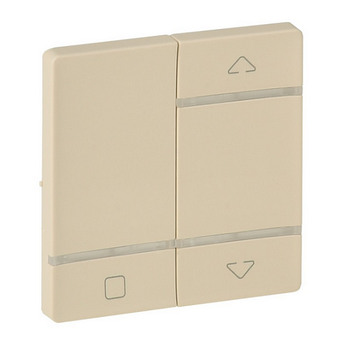 Leg 754728 Панель лицевая Valena Life MyHome Play Zigbee для приводов жалюзи/рольставень слоновая кость : фотография 1