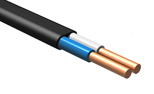 Кабель ВВГ-Пнг(А) 2х2,5 ОК (N) 0.66кВ : фотография 1