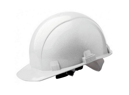 Каска защитная для СМР, белая : фотография 1
