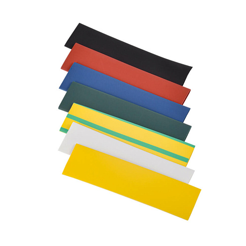 Набор трубок термоусадочных нг-LS 16/8 100мм 7цветов по 3шт IEK UDR10-016-008-021-S: фотография 1