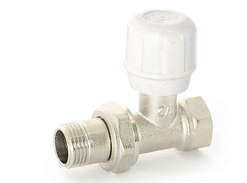 Вентиль ручной 3/4&quot; прямой никиль НВ Uni-fitt : фотография 1