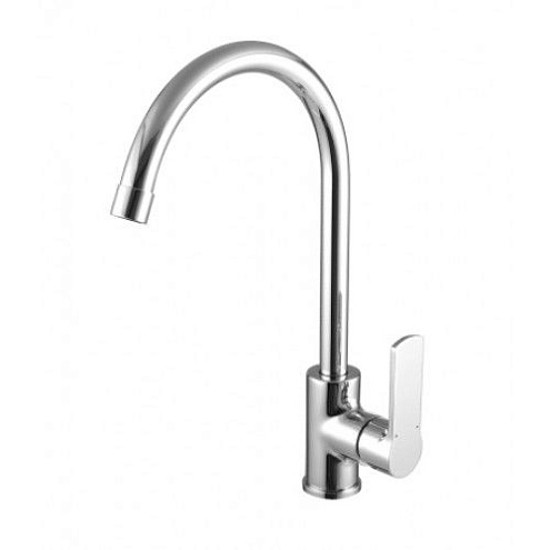Смеситель Lemark &quot;Плюс Грейс&quot; LM1505C для кухни с высоким поворотным изливом хром: фотография 1