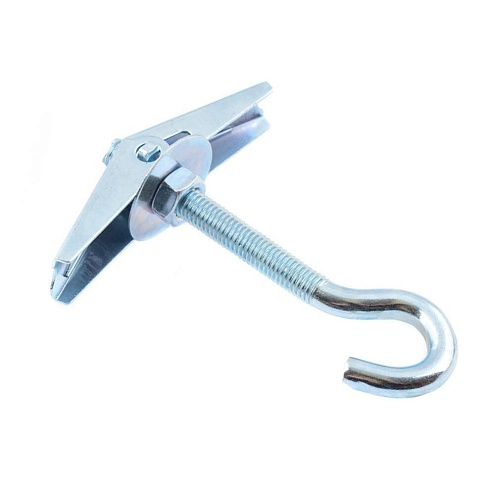 Складной пружинный дюбель с крюком М4 : фотография 1