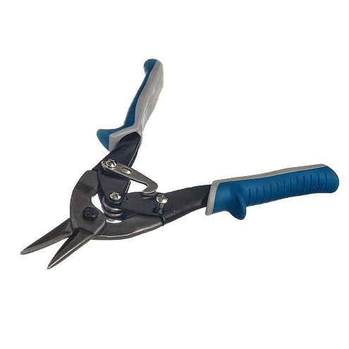 Ножницы по металлу, прямой рез, 250мм, сталь до 1,2мм, РемоКолор: фотография 1