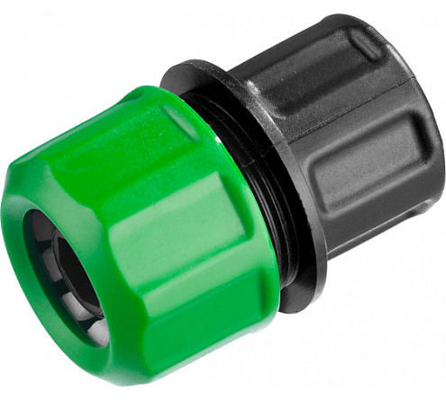 Зажим цанговый резьба внешняя-шланг, 1/2" x 1/2", Росток: фотография 1