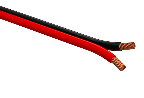 Кабель акустический 2х1.5 красн./черн. 100м (м) ЭРА Б0048267: фотография 1