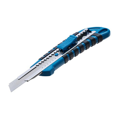 Нож РемоКолор &quot;Basic-auto&quot;, 18х100мм, автофиксатор: фотография 1