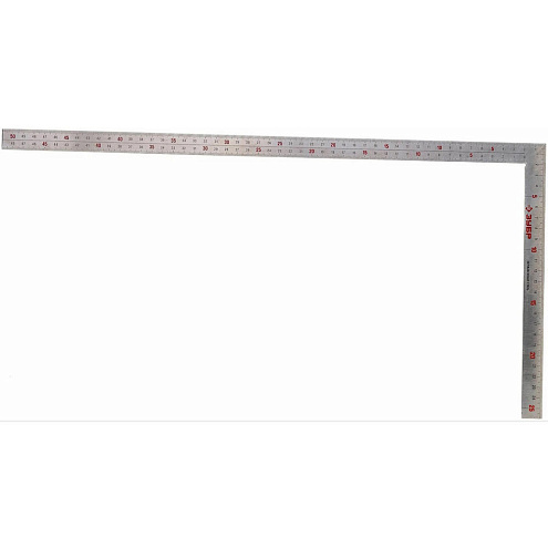 Угольник цельнометаллический, 500х250мм, нержавеющее полотно толщиной 2мм, точность 1 мм/м, ЗУБР: фотография 1