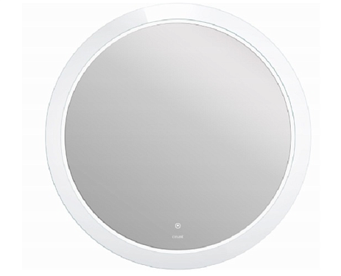 Зеркало LED 012 design 88x88 с подсветкой холодный теплый свет круглое: фотография 1
