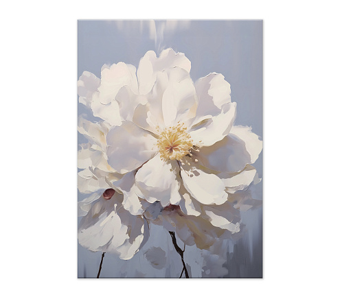 Картина интерьерная Victoria Stenova 50х70 на холсте White Flower/Белые цветы 8257010: фотография 1