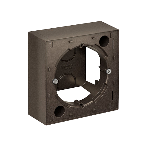 Коробка для наружного монтажа  AtlasDesign мокко Systeme Electric ATN000600: фотография 1