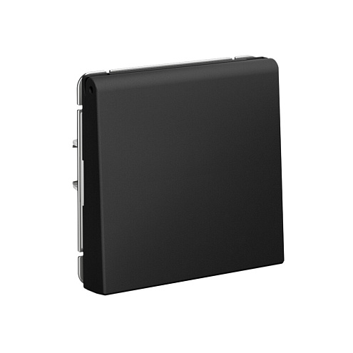 Вывод кабеля ArtGallery механизм карбон Systeme Electric GAL001099: фотография 1