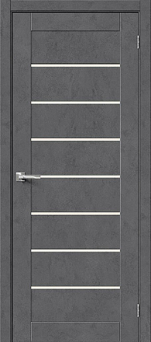 Дверь Браво 22 Slate Art стекло Magic Fog 2000х900: фотография 1