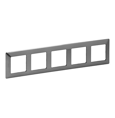 Рамка 5-м Valena Life универсальная сталь Leg 754155: фотография 1