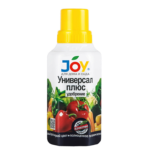 Удобрение JOY «Универсал плюс» с микроэлементами, 0,33л: фотография 1