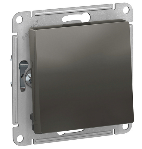 Механизм переключателя 1-кл. ATLAS DESIGN (сх.6) 10АХ сталь SchE ATN000961: фотография 1