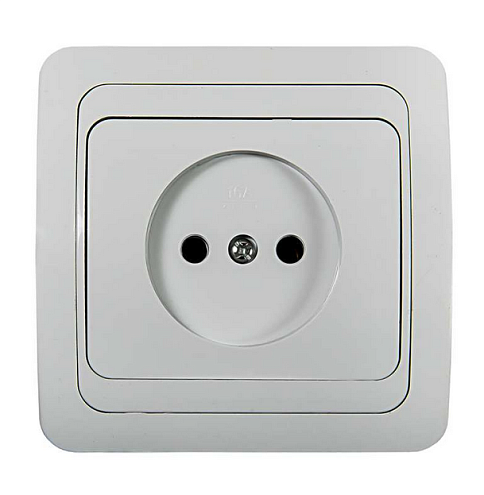 Розетка 1-м CLASSICO 2022 бел. ASD / IN HOME : фотография 1