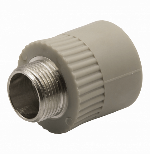 Муфта комбинированная наружная резьба 32х3/4'' EVER plast   : фотография 1