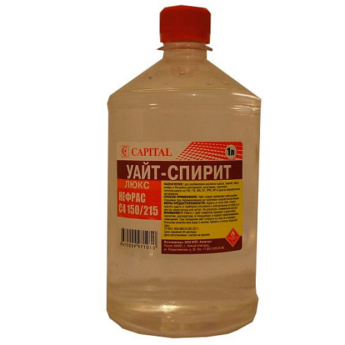 Уайт-спирит Кэпитал, бутылка пэт  1л : фотография 1