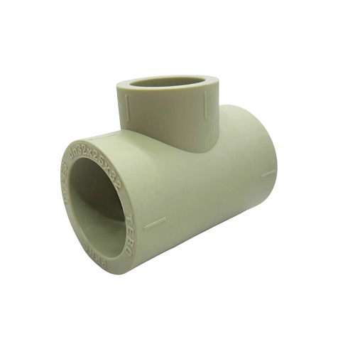 Тройник переходный 32x25x32 TR-TB серый Tebo : фотография 1