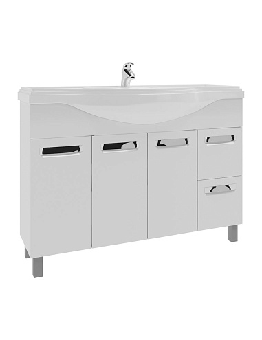 Тумба Plaza 2-1200 под умывальник Классик 120: фотография 1