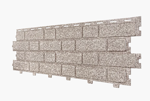 Фасадные панели Технониколь Формлайт, Кирпич, серо-бежевый: фотография 1